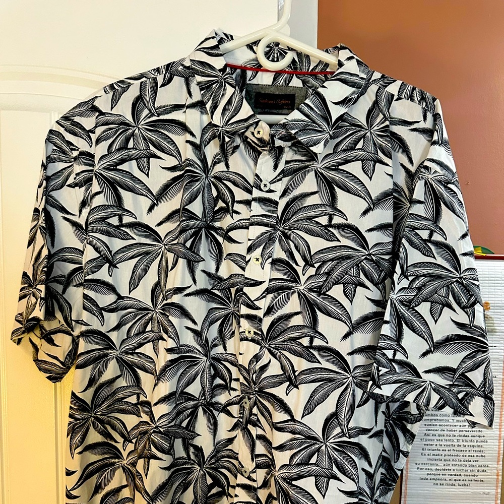 Gentleman’s Outfitters Men’s Tropical Short Sleeve Button down 3XL